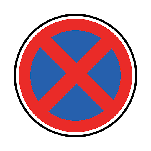 panneau stationnement et arrêts interdits