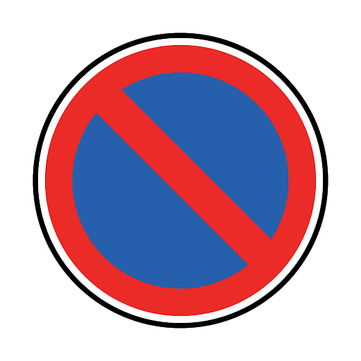 panneau arrêts autorisés