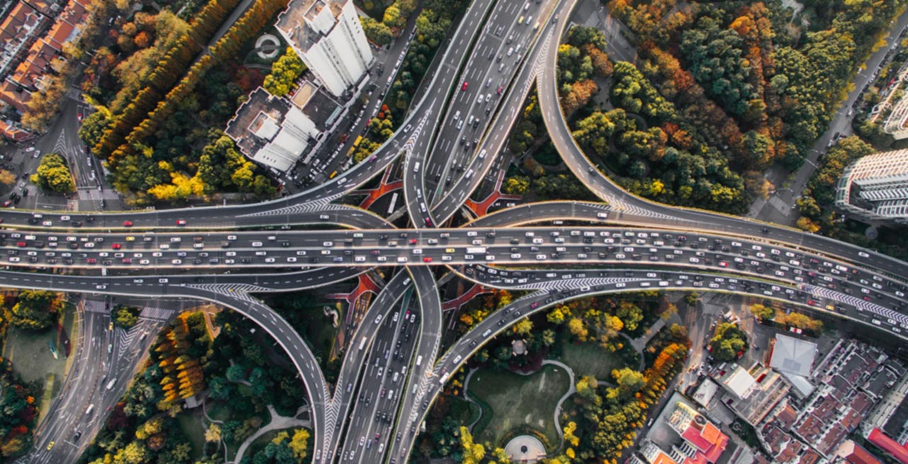 échangeur autoroute