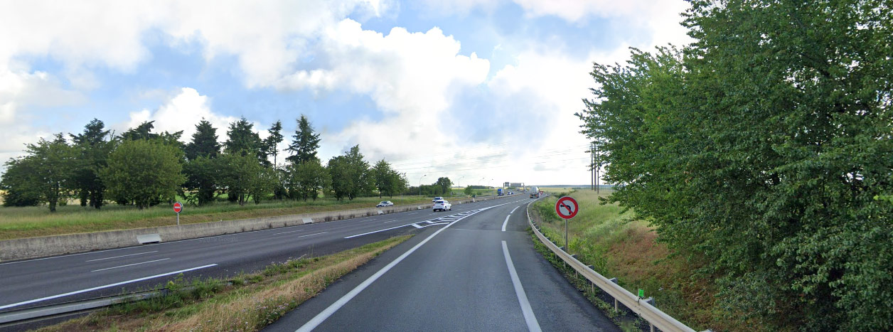 autoroute : voie d'insertion