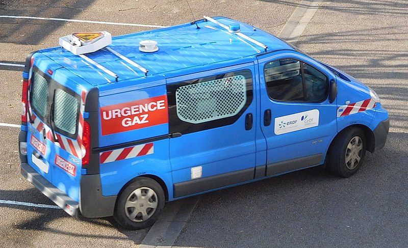 camion urgence gaz