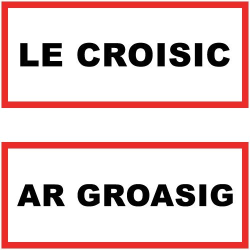 Les panneaux bilingues