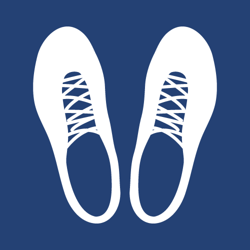 Porter des chaussures adaptées