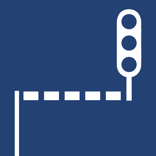 Ligne des feux de signalisation