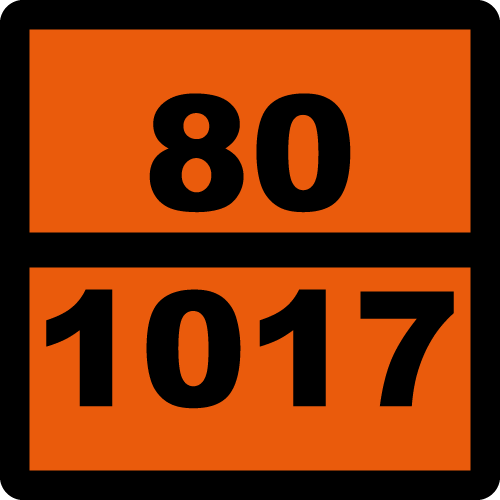 Plaque orange