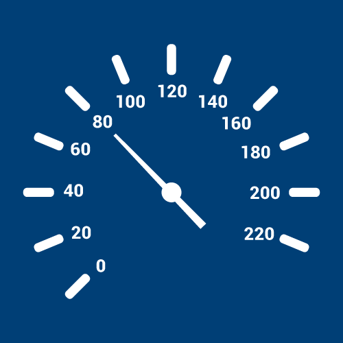 Vitesse excessive ou trop lente
